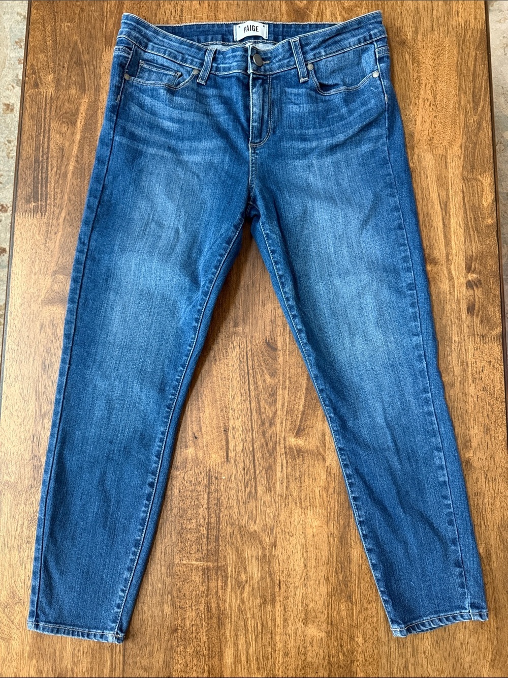 PAIGE Verdugo Crop Skinny Jeans Size 32